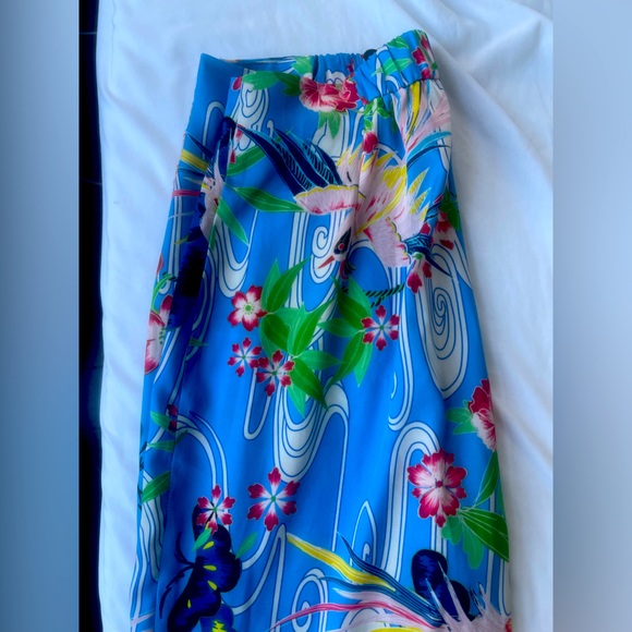 ZARA SILKY FLARED PANTS - Picture 3 of 3